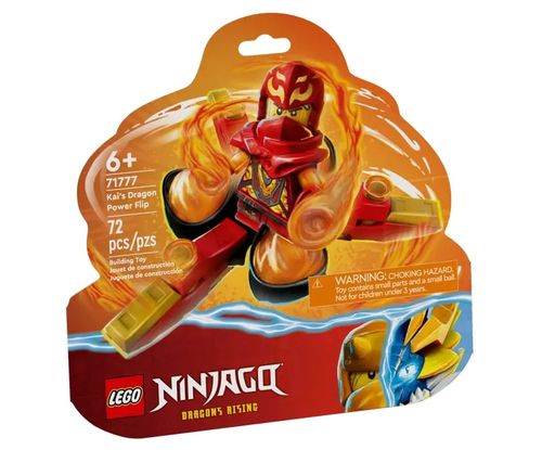 LEGO Ninjago - Giro Spinjitzu do Poder do Dragão de Kai - 72 Peças - 71777