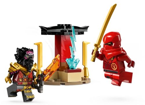 LEGO Ninjago - Batalha de Carro e Moto de Kai e Ras - 103 Peças - 71789