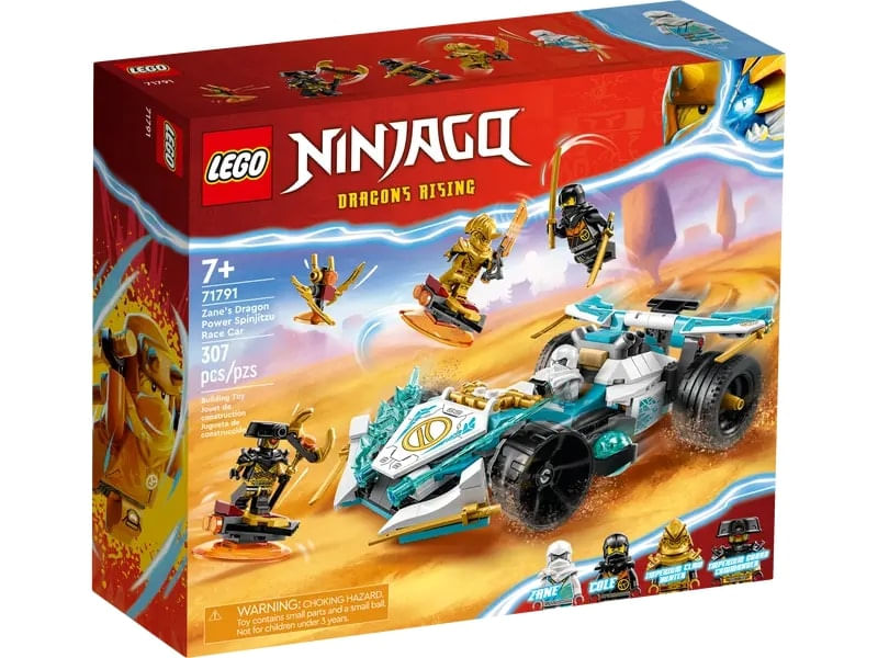 LEG71791---LEGO-Ninjago---Carro-de-Corrida-Spinjitzu-do-Poder-do-Dragao-de-Zane---307-Pecas---71791-1