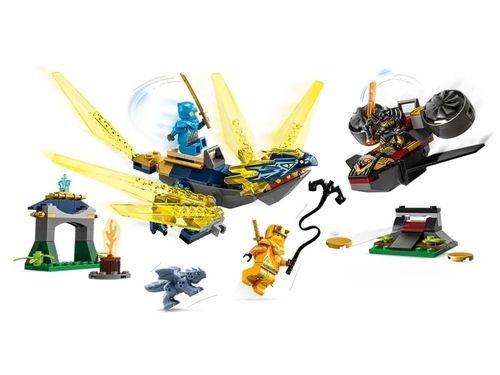 LEGO Ninjago - Batalha do Bebê Dragão de Nya e Arin - 157 Peças - 71798