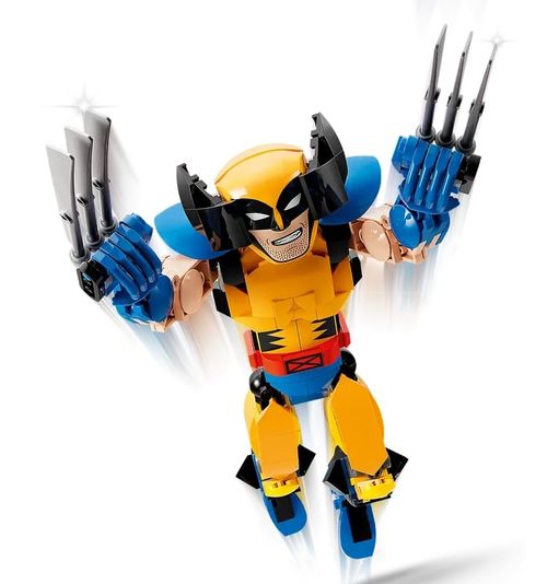 LEGO Marvel - Figura de Construção do Wolverine - 327 Peças - 76257