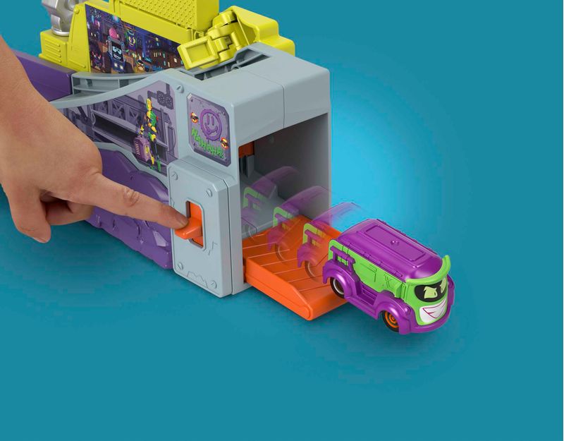 Pista-com-Carrinho-Batwheels---QG-de-Lancamento-Legion-of-Zoom---DC---Fisher-Price-6