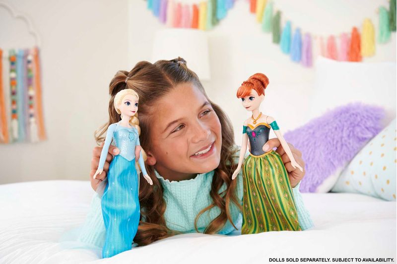Boneca-Princesa-Disney---Anna-Musical---Canta-Uma-Vez-na-Eternidade---Frozen---100-Anos---30-cm---Mattel-6