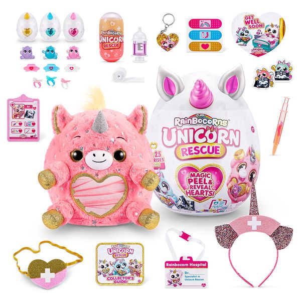Ovo-com-Pelucia-Surpresa---Unicorn-Rescue---Rainbocorns---Extra-Grande---Serie-4---Fun-4
