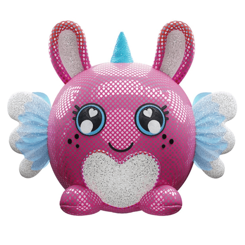Pelúcia Biggies - Coelho - Rosa - Multikids