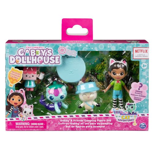 Conjunto com Mini Figuras - Bonecas no Acampamento - Casa da Gabby - Sunny
