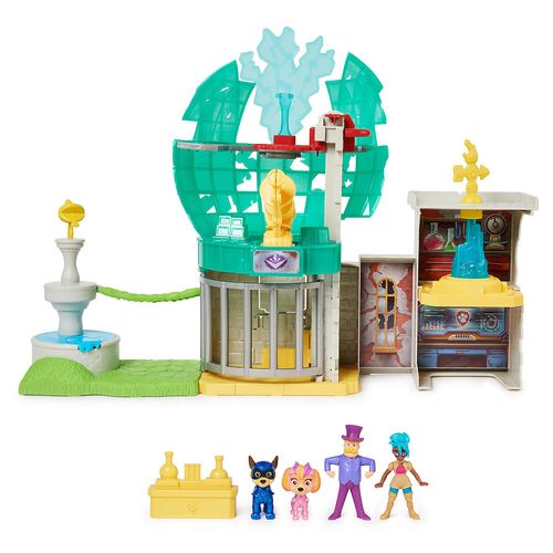 Playset com Mini Figuras - Observatório - Patrulha Canina - Um Filme Superpoderoso - Sunny