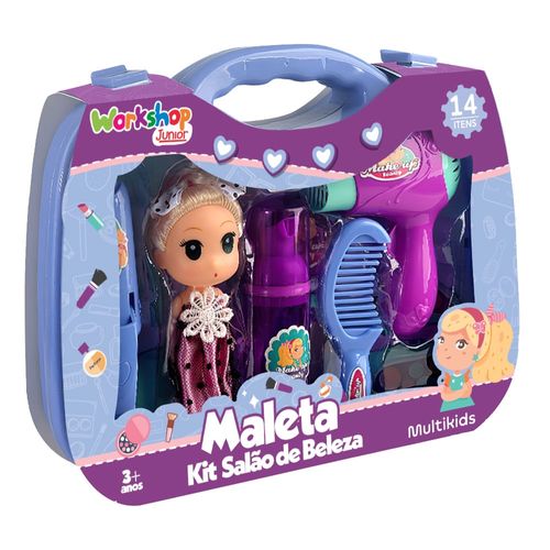 Kit Maleta Salão de Beleza - Workshop Junior - Multikids