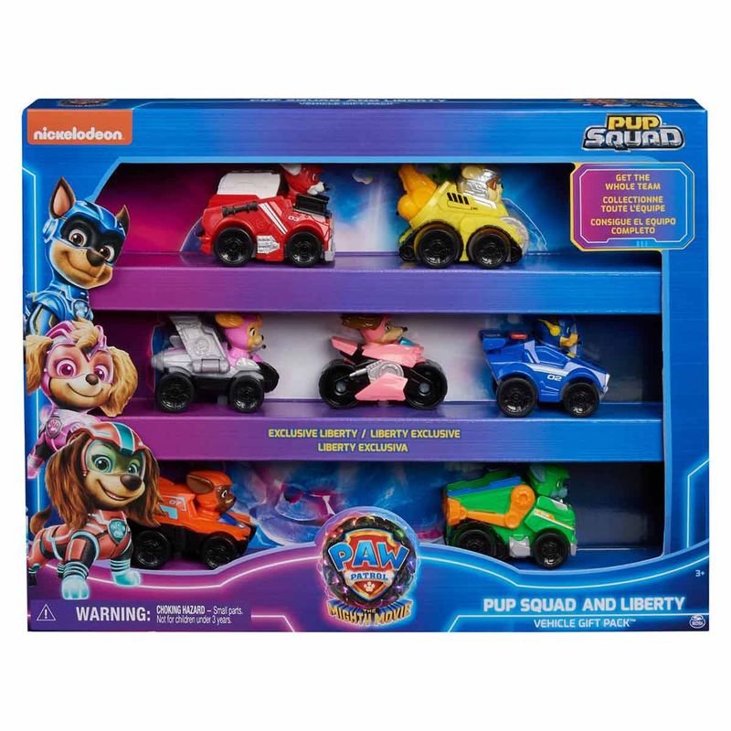 Conjunto-com-7-Carrinhos---Liberty-e-Pup-Squad---Patrulha-Canina---Um-Filme-Superpoderoso---Pup-Squad---Sunny-1