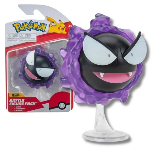 Mini Figura Pokémon - Gastly - Battle Figure Pack - 06 cm - Sunny