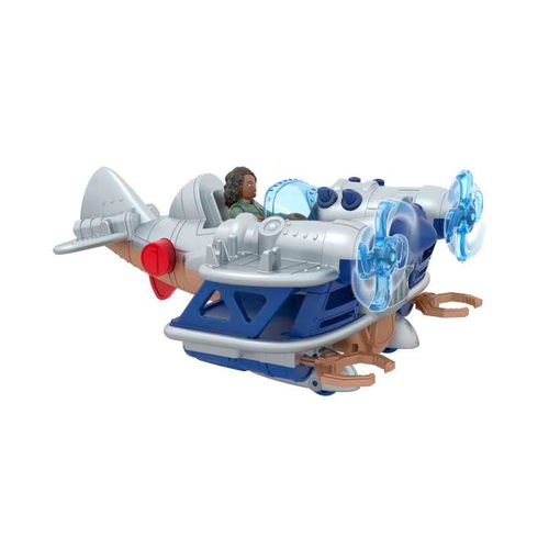 Avião com Mini Figura - Air Tracker e Kayla - Jurassic World - Imaginext - 21 cm - Fisher-Price