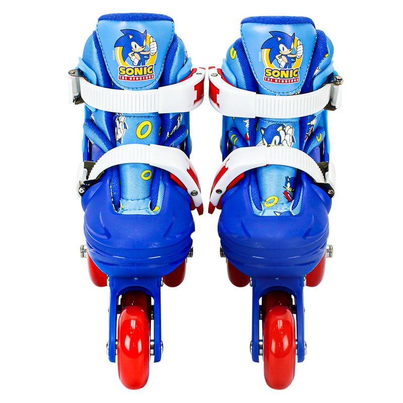 Patins-Inline-com-Kit-de-Protecao---Sonic-The-Hedgehog---Tamanho-28-ao-31---BBR-Toys-2