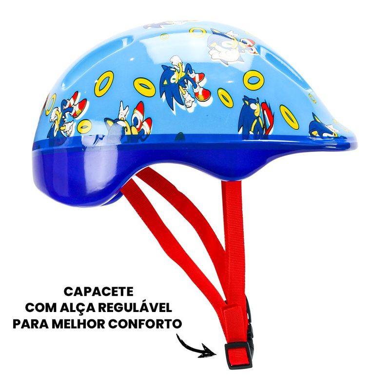 Patins-Inline-com-Kit-de-Protecao---Sonic-The-Hedgehog---Tamanho-28-ao-31---BBR-Toys-5