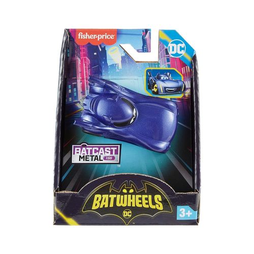 Carrinho Batwheels - Bam O Batmóvel - Batcast Metal - 1:55 - DC - Fisher-Price