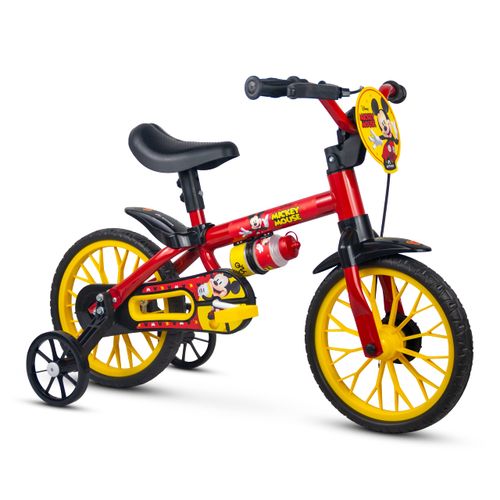 Bicicleta Infantil Aro 12 - Mickey - Nathor