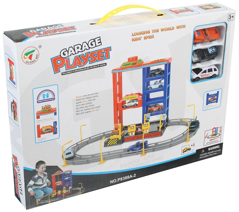 YES118081---Playset-com-Carrinhos---Garagem-com-Elevador-e-Posto---Yestoys-2