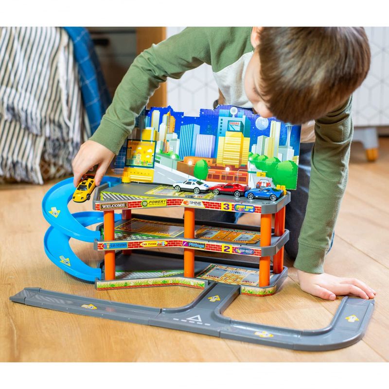 YES096659---Playset-com-Carrinhos---Garagem-com-3-Andares-e-Posto---Yestoys-8