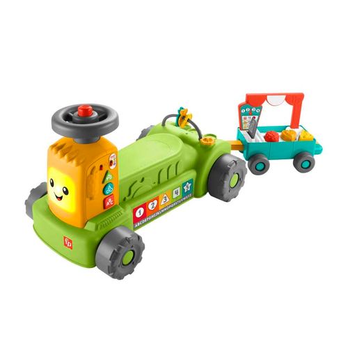 Trator da Aprendizagem 4 em 1 - Com Som e Luz - Aprender e Brincar - Fisher-Price