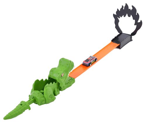 Pista com Lançador e Carrinho - Ataque do Crocodilo - ST Import