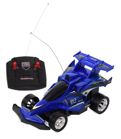 Carrinho de Controle Remoto - Dirt Thrasher Azul - Hot Speeds - ST Import