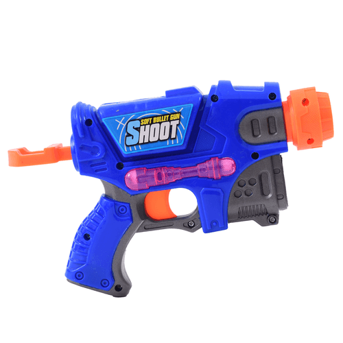 Lançador de Dardos com Alvos - One Shot - Soft Bullet Gun Shoot - Sortido - 22 cm - ST Import