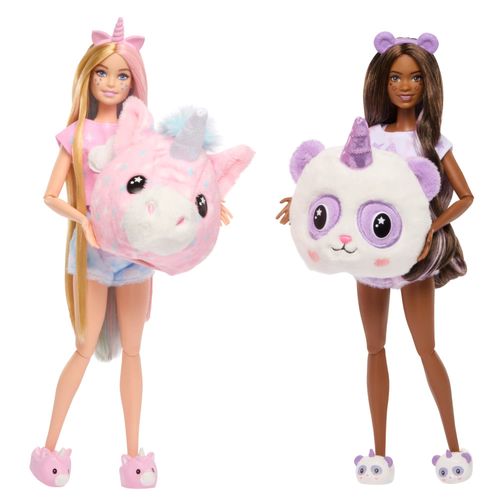 Barbie Cutie Reveal - Conjunto de Festa do Pijama - Malibu e Brooklyn - Mattel