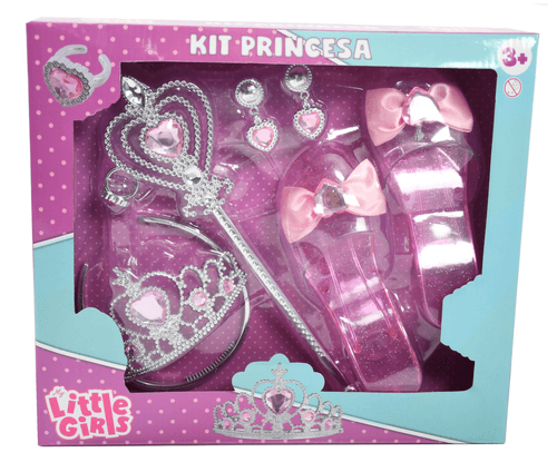 Conjunto de Acessórios - Kit Princesa - My Little Girls - ST Import