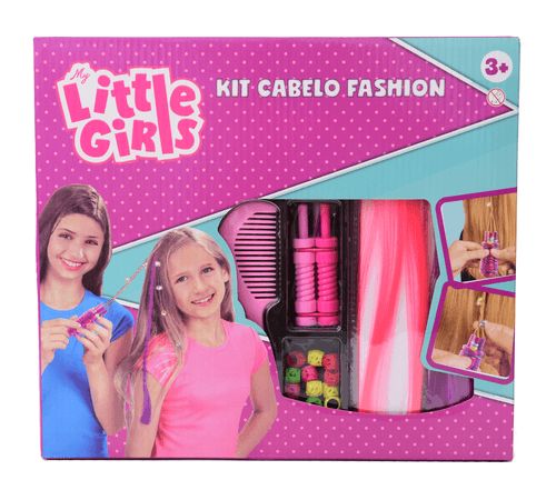 Conjunto de Acessórios - Kit Cabelo Fashion - My Little Girls - ST Import