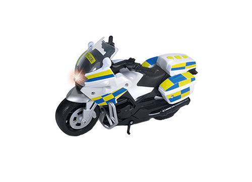 Moto Policial com Luz e Som - City Rescue Series - 18 cm - Yestoys