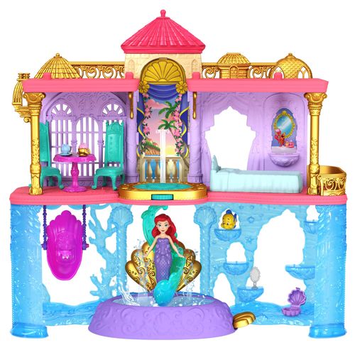 Castelo Empilhável da Ariel - Terra e do Mar - Storytime Stackers - Disney Princesas - Mattel