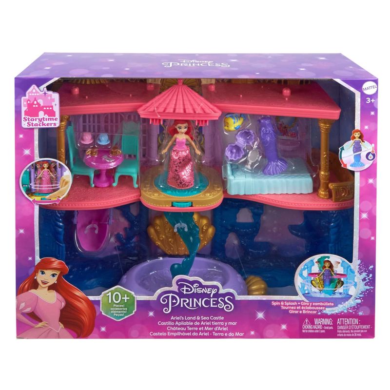 Castelo-Empilhavel-da-Ariel---Terra-e-do-Mar---Storytime-Stackers---Disney-Princesas---Mattel-2