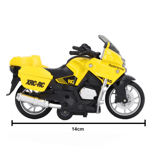 Miniatura Moto com Fricção - XRC-RC - Motorcycle - Luz e Som - Sortido - 1:16 - 14 cm - Yestoys