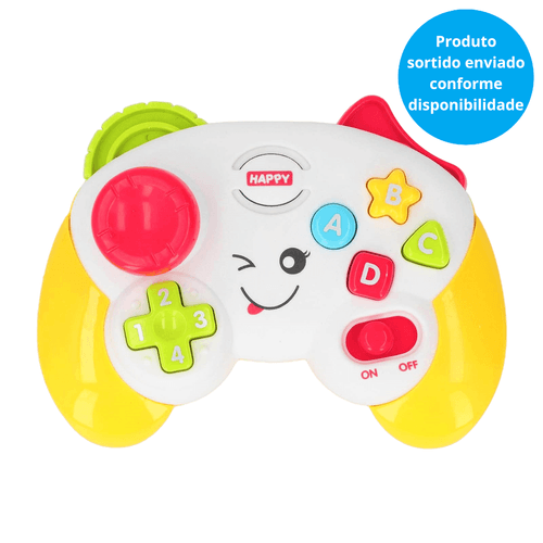 Controle Videogame de Brinquedo - Musical - Sortido - ST Import