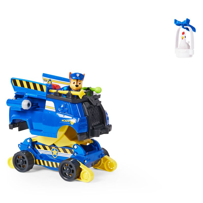 Veiculo-com-Mini-Figura-e-Lancador---Chase---Patrulha-Canina---Rise-and-Rescue---18-cm---Sunny-2