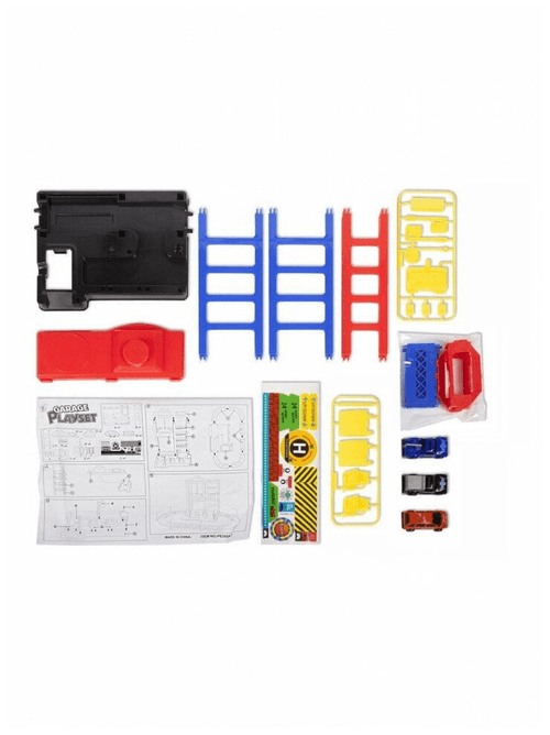 Playset com Carrinhos - Garagem com Elevador - Yestoys