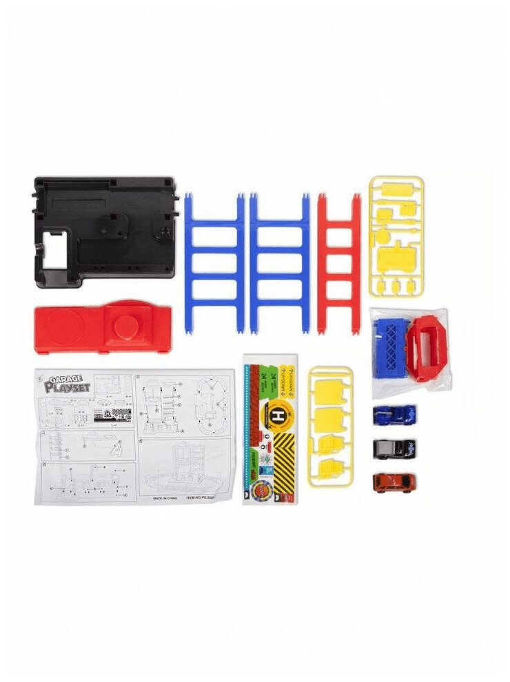 YES119089---Playset-com-Carrinhos---Garagem-com-Elevador---Yestoys-3