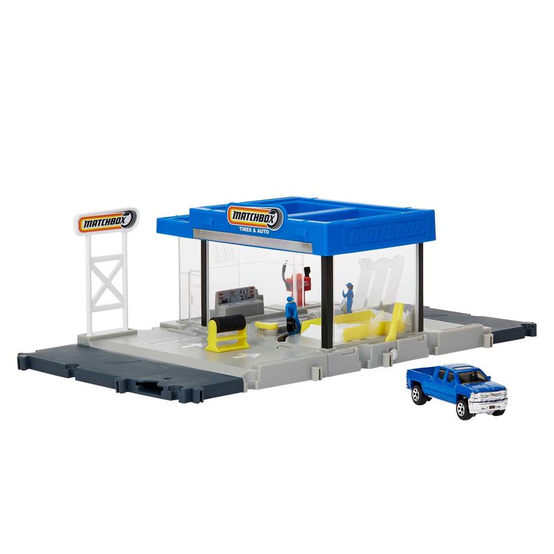 MATGVY82-HDL34---Playset-com-Carrinho---Garagem-de-Tunagem---Matchbox---Action-Drivers---Mattel-1
