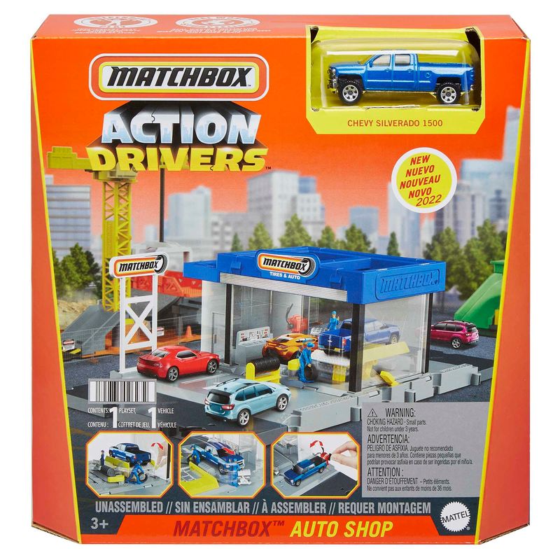MATGVY82-HDL34---Playset-com-Carrinho---Garagem-de-Tunagem---Matchbox---Action-Drivers---Mattel-2
