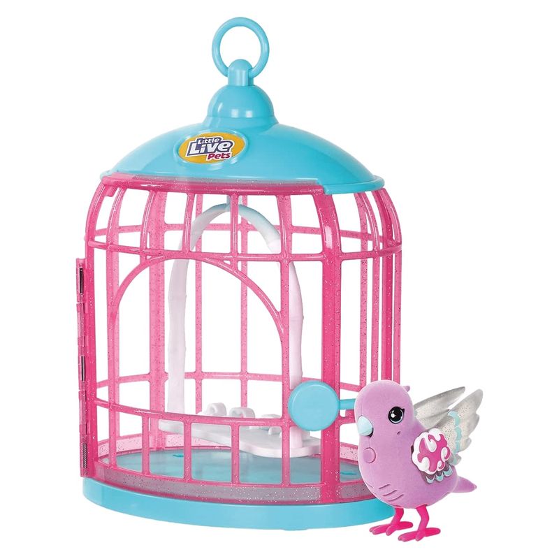 FUCF0026-4---Brinquedo-Interativo---Passarinho-na-Gaiola---Little-Live-Pets---Som-e-Luz---Fun-5