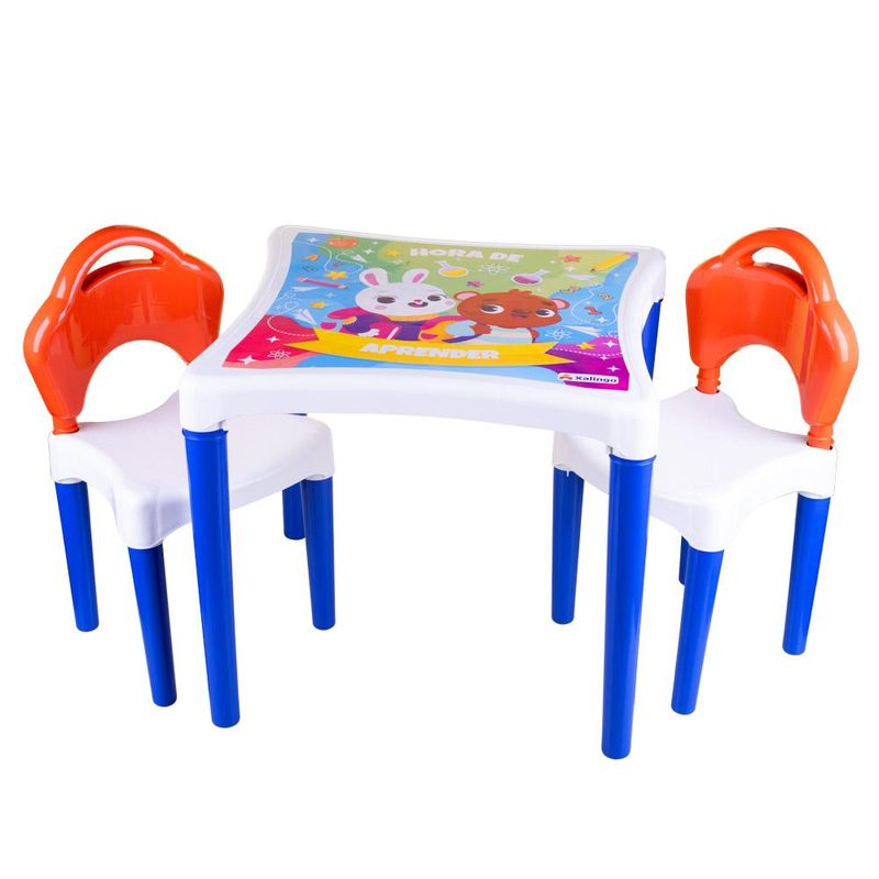 Mesinha-Infantil---Hora-de-Aprender---Com-2-Cadeiras---Xalingo-2