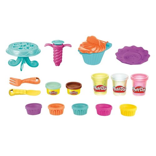 Massa de Modelar Play-Doh - Kitchen Creations - Kit com 5 Potes - Sortido - Hasbro