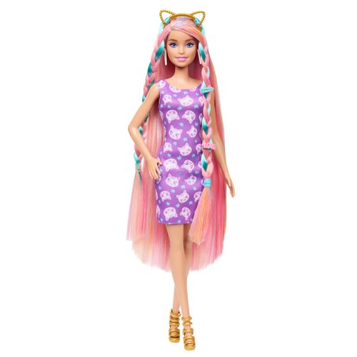 Boneca Barbie - Totally Hair - Cabelo Arco-Íris - Mattel