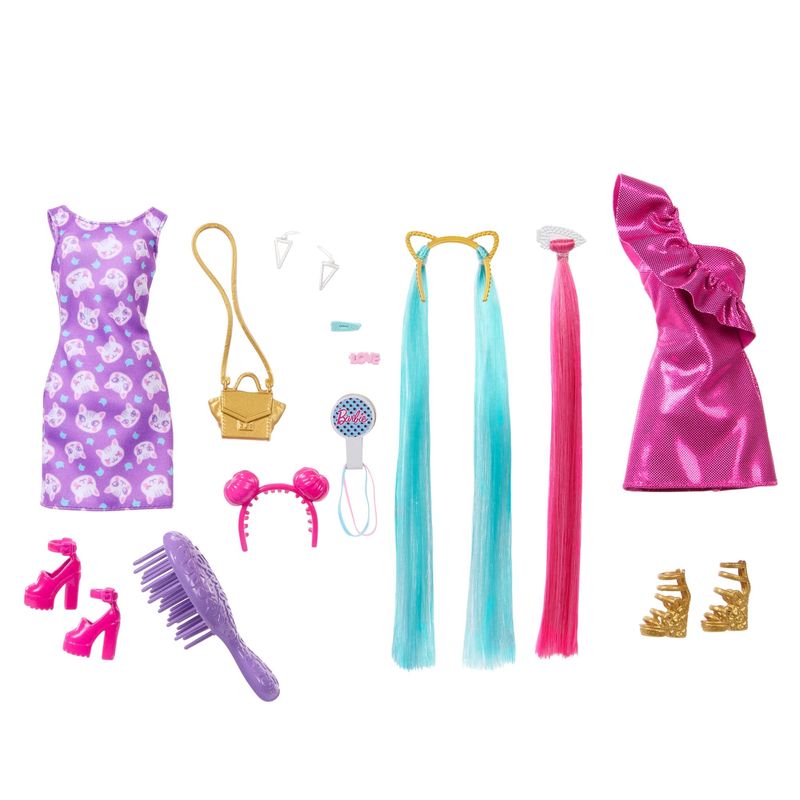 MATHKT95-HKT96---Boneca-Barbie---Totally-Hair---Cabelo-Arco-Iris---Mattel-4