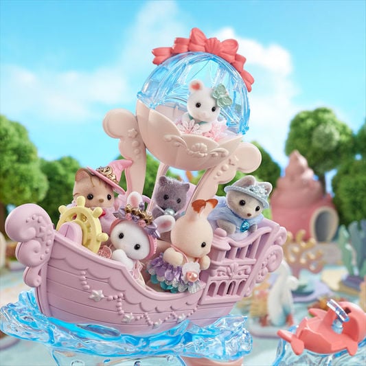 EPO5701---Castelo-da-Bebe-Sereia---Sylvanian-Families---Epoch-5