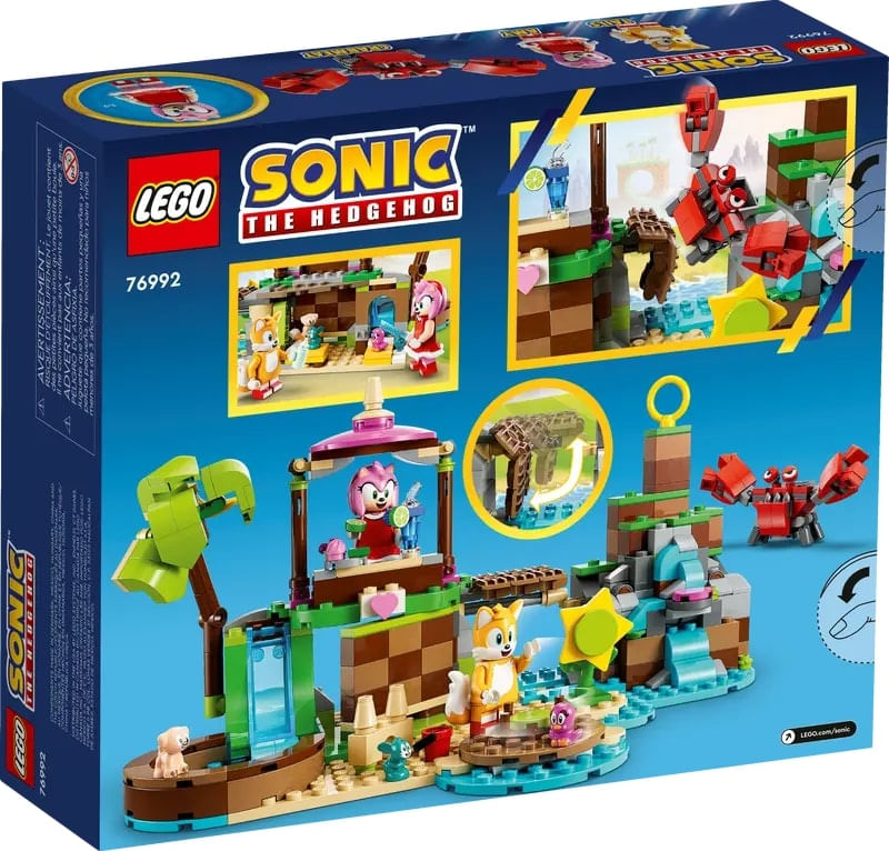 LEGO-Sonic-the-Hedgehog---Ilha-de-Resgate-Animal-de-Amy---388-Pecas---76992-7