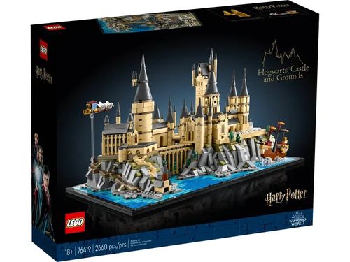 LEGO Harry Potter - Castelo e Terrenos de Hogwarts - 2660 Peças - 76419