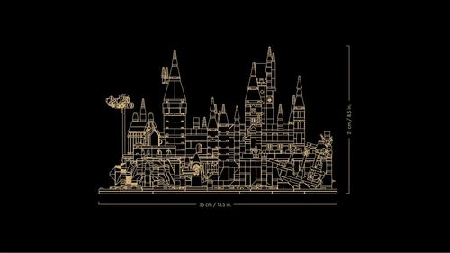 LEGO Harry Potter - Castelo e Terrenos de Hogwarts - 2660 Peças - 76419