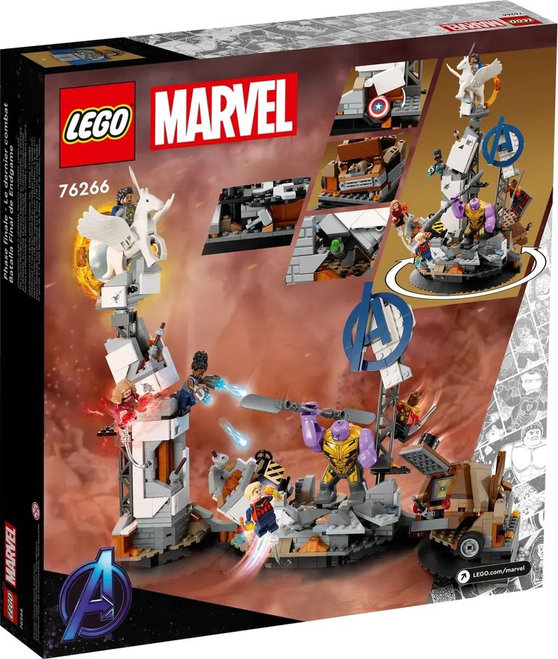 LEGO-Marvel---Ultimato---A-Batalha-Final---794-Pecas---76266-8