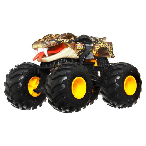 Carrinho Hot Wheels - Monster Trucks - Cage Rattler - 1:24 - 20 cm - Mattel