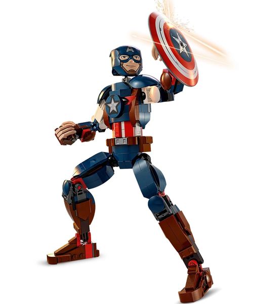 LEGO Marvel - Figura do Capitão América - 310 Peças - 76258